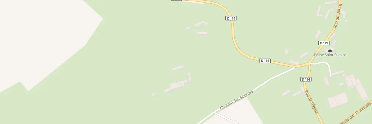 Plan du 5007 Les Fontaines à Fontaine-en-Bray