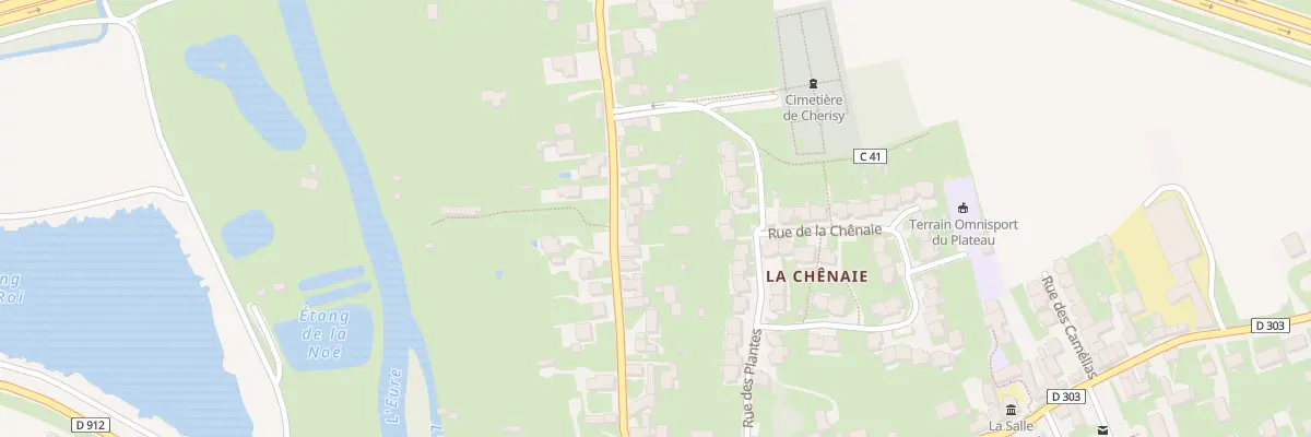 Plan du 28 Rue d’Anet à Cherisy