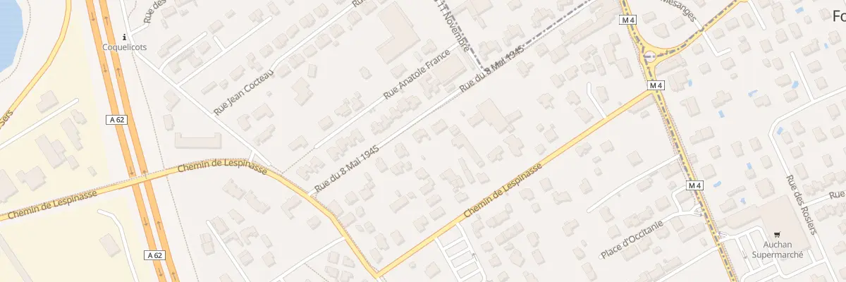 Plan du 11B Rue du 8 Mai 1945 à Aucamville