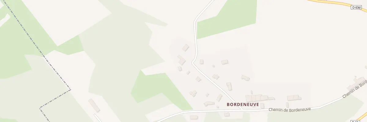 Plan du 206 Bordeneuve à Villaudric