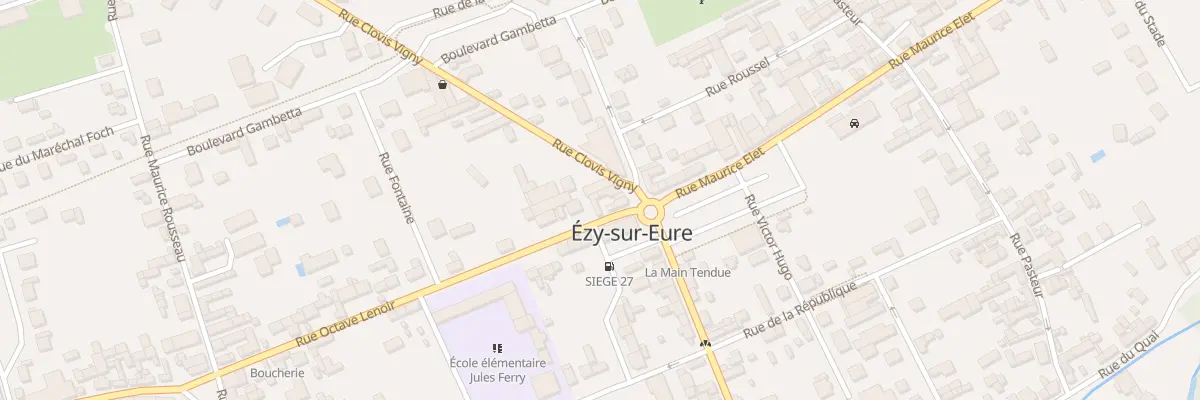 Plan du 6 Rue Octave Lenoir à Ézy-sur-Eure