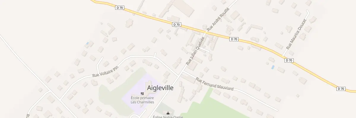 Plan du 10 Rue Quelvee à Aigleville