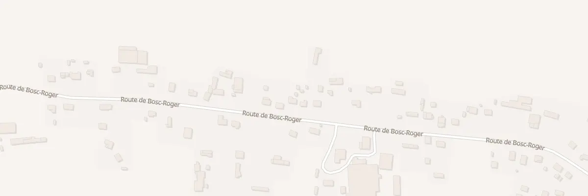 Plan du 558 Rte de Bosc Roger à Bosc-Édeline