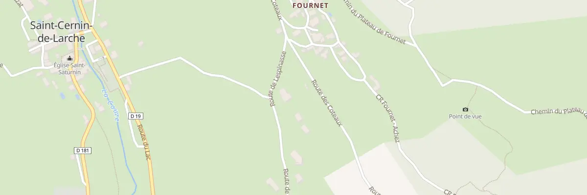 Plan du 5587 La Jarissade à Saint-Cernin-de-Larche