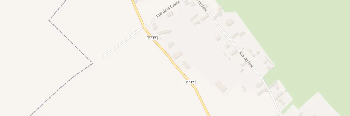Plan du 42A Rte du Mont Fiacre à Bailleul-Neuville