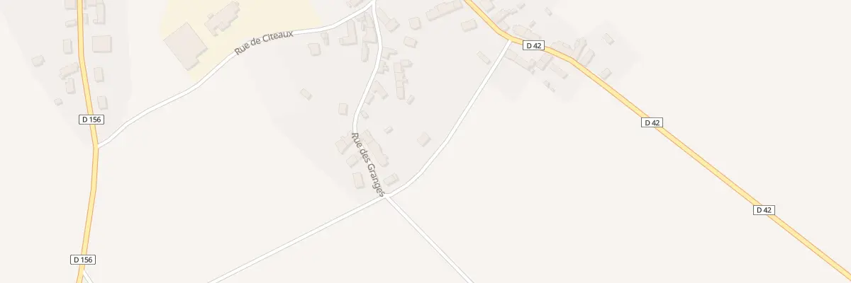Plan du 20 Rue des Granges à Autainville