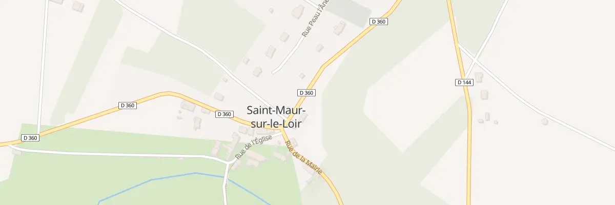 Plan du 4 Rue de l’Eglise à Saint-Maur-sur-le-Loir