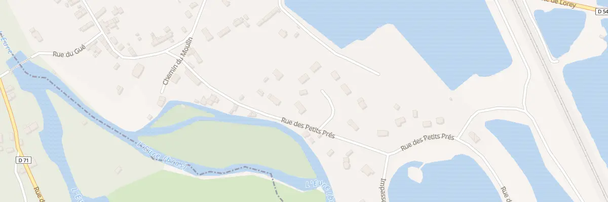 Plan du 11 Rue des Petits Prés à Breuilpont