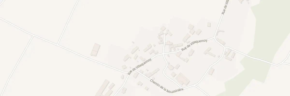 Plan du 38 Rue de Villequemoy à Couffy
