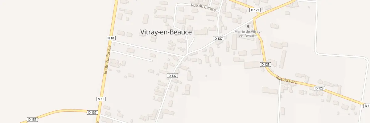Plan du 11 Rue St Denis à Vitray-en-Beauce