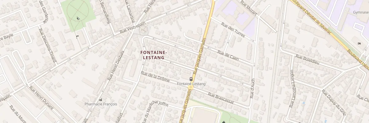 Plan du 6 Rue de l’Aveyron à Toulouse