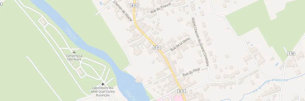 Plan du 39 Rue Notre Dame à Buzançais