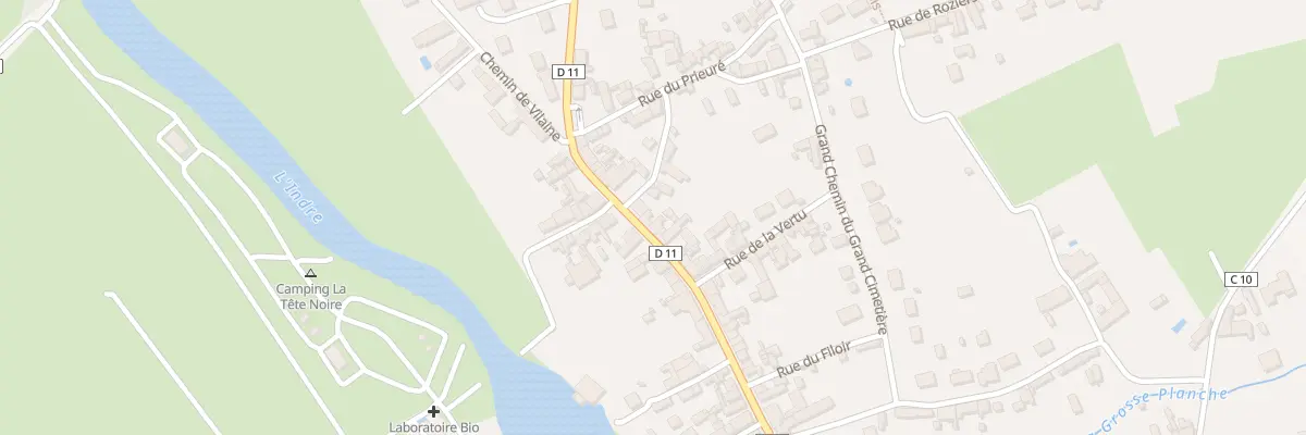 Plan du 68 Rue Notre Dame à Buzançais