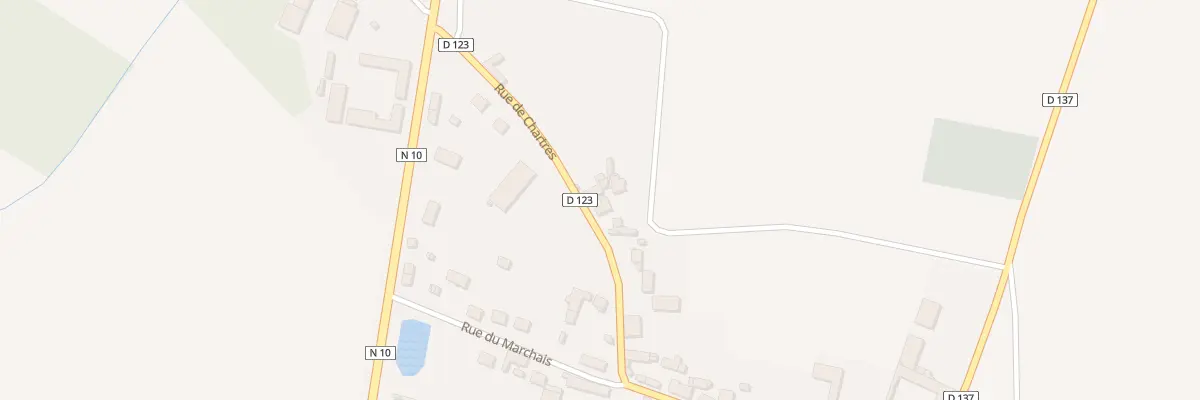 Plan du 28 Rue de Chartres à Vitray-en-Beauce