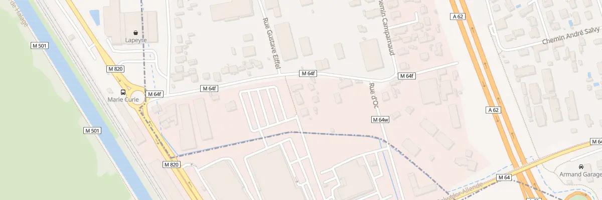 Plan du 17B Rue Pierre et Marie Curie à Aucamville