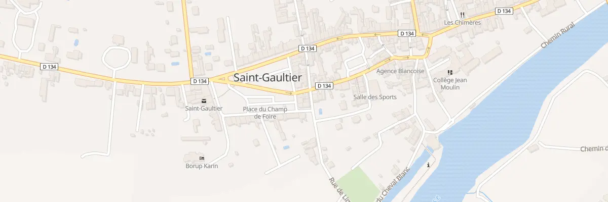 Plan du 42 Pl du Champ de Foire à Saint-Hilaire-sur-Benaize