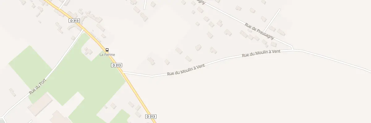 Plan du 5 Rue du Moulin à Vent à Port-Mort