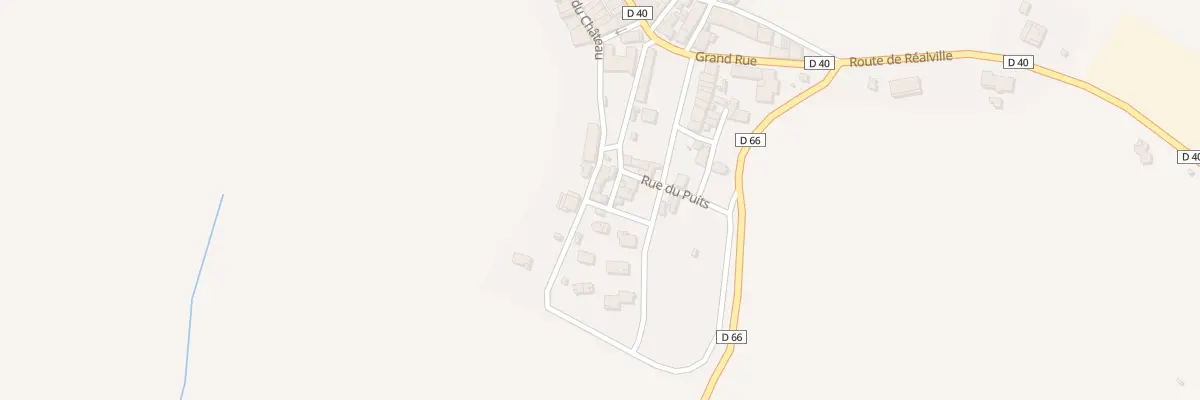 Plan du 1 Rue des Jardins à Mirabel
