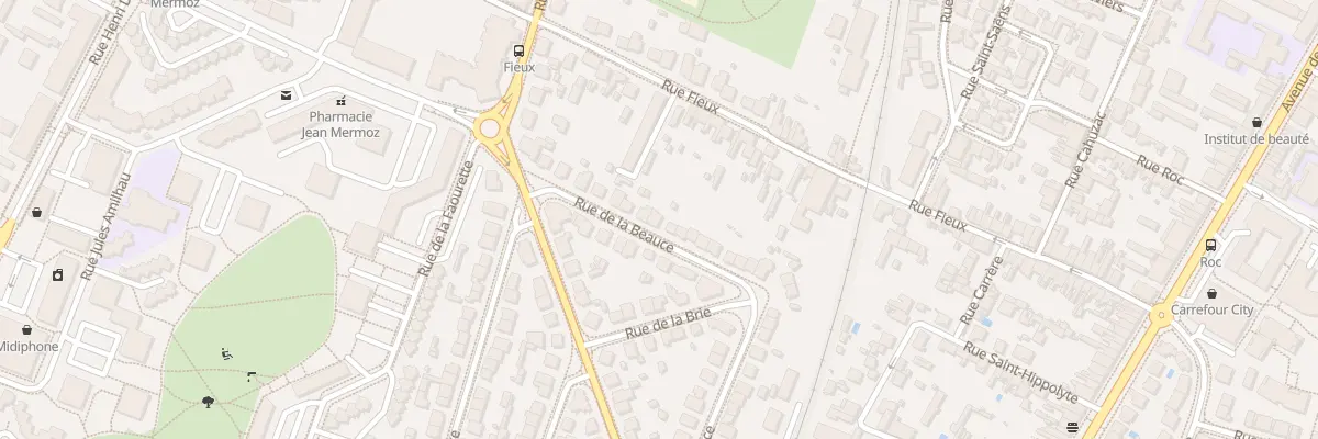 Plan du 58 Rue de la Beauce à Toulouse