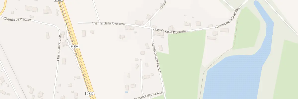 Plan du 82B La Riverotte à Clermont-le-Fort
