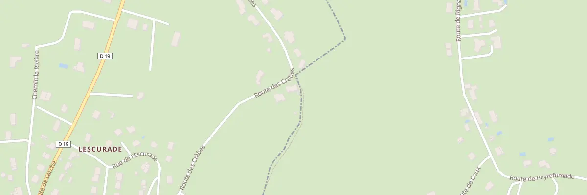 Plan du 5595 Au Cheyrou à Saint-Cernin-de-Larche