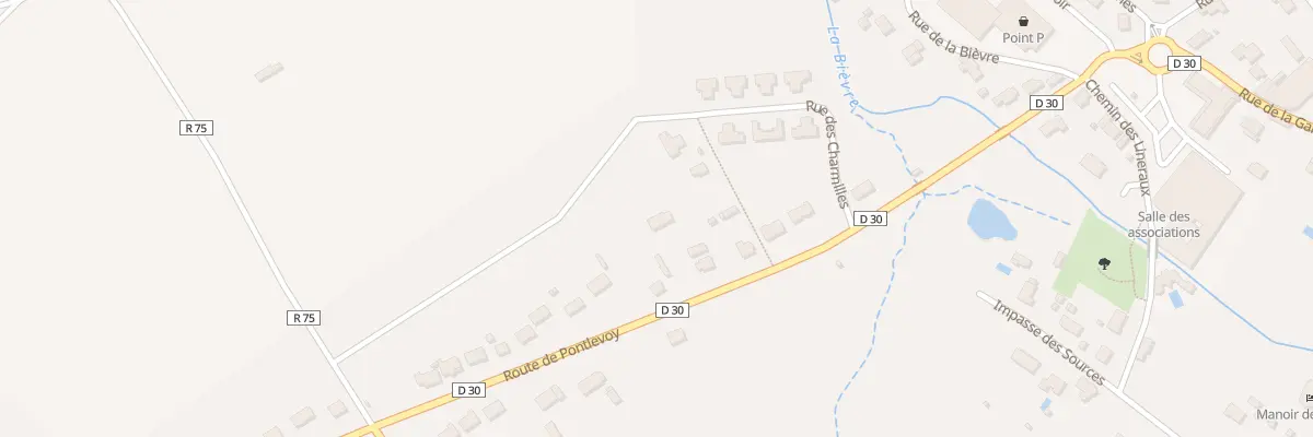 Plan du 23T Rte de PONTLEVOY au Controis-en-Sologne