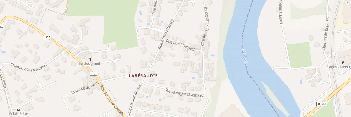 Plan du 6 Rue René Delpech à Pradines