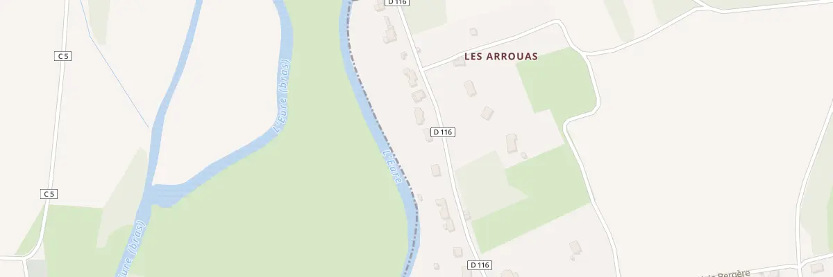 Plan du 27B Rue de Bécheret à Mézières-en-Drouais