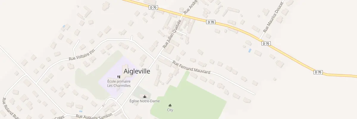 Plan du 5 Rue Fernand Mauviard à Aigleville