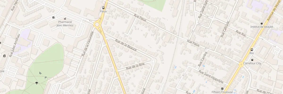 Plan du 52 Rue de la Beauce à Toulouse