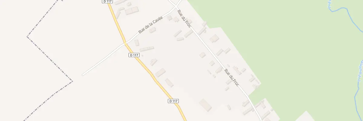 Plan du 105 Rte du Mont Fiacre à Bailleul-Neuville