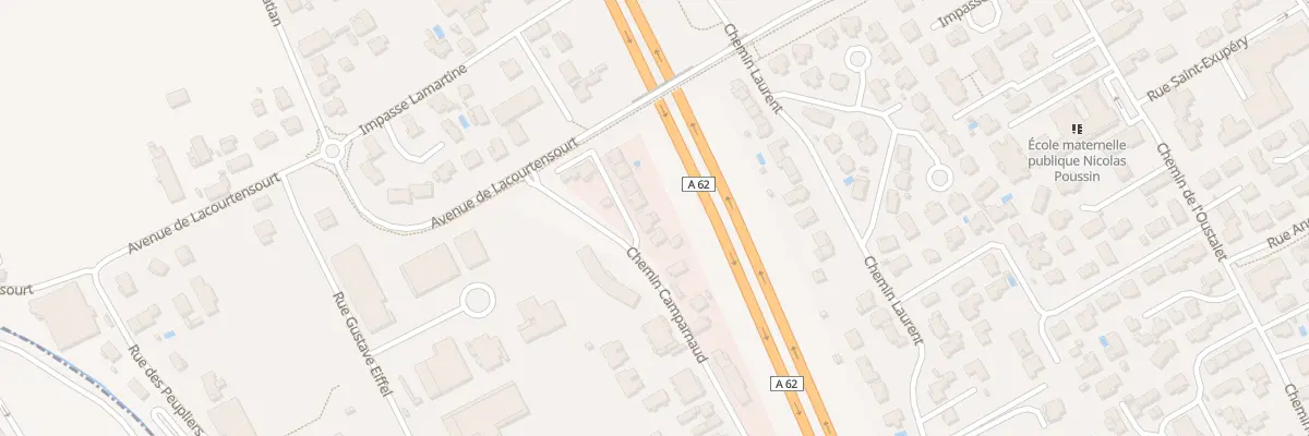 Plan du 34B Che Camparnaud à Aucamville