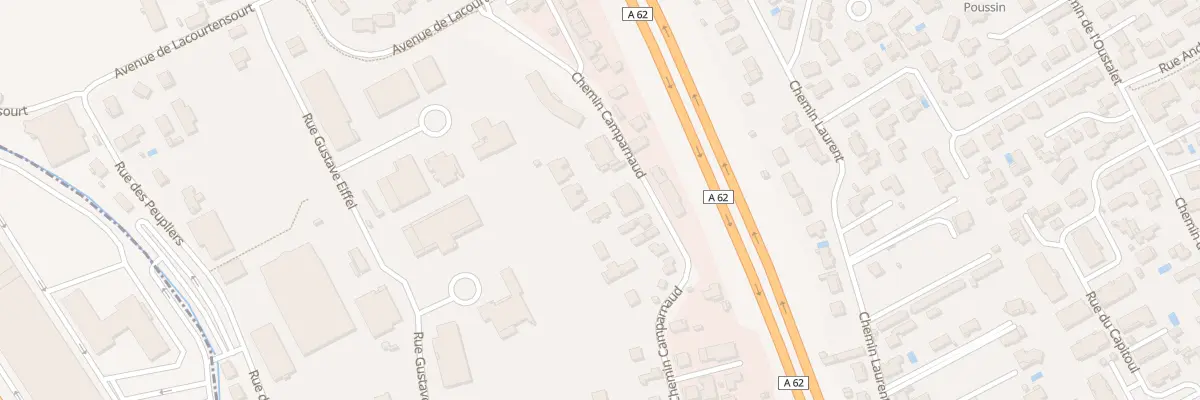 Plan du 31 Che Camparnaud à Aucamville