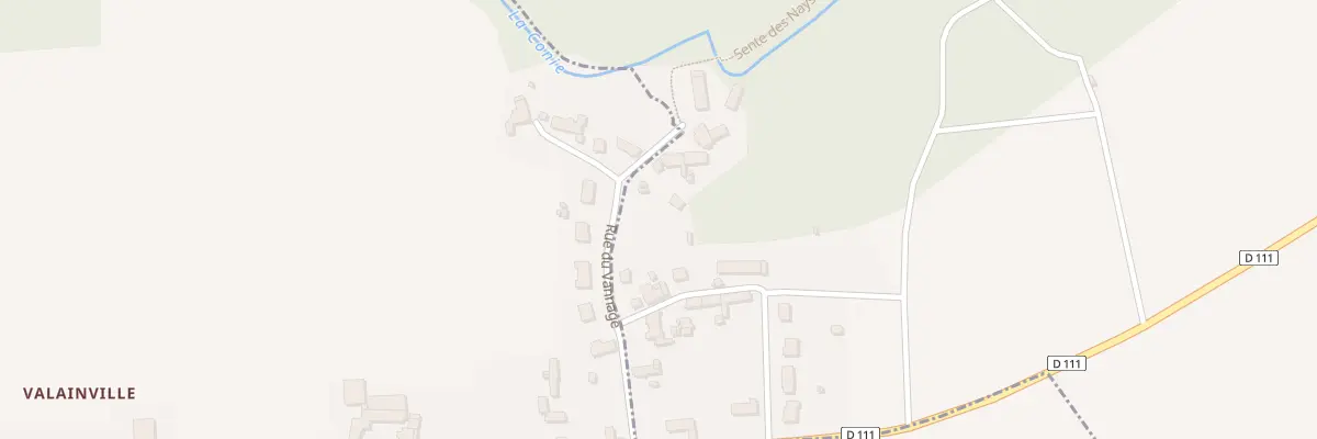 Plan du 5 Rue du Vannage à Conie-Molitard