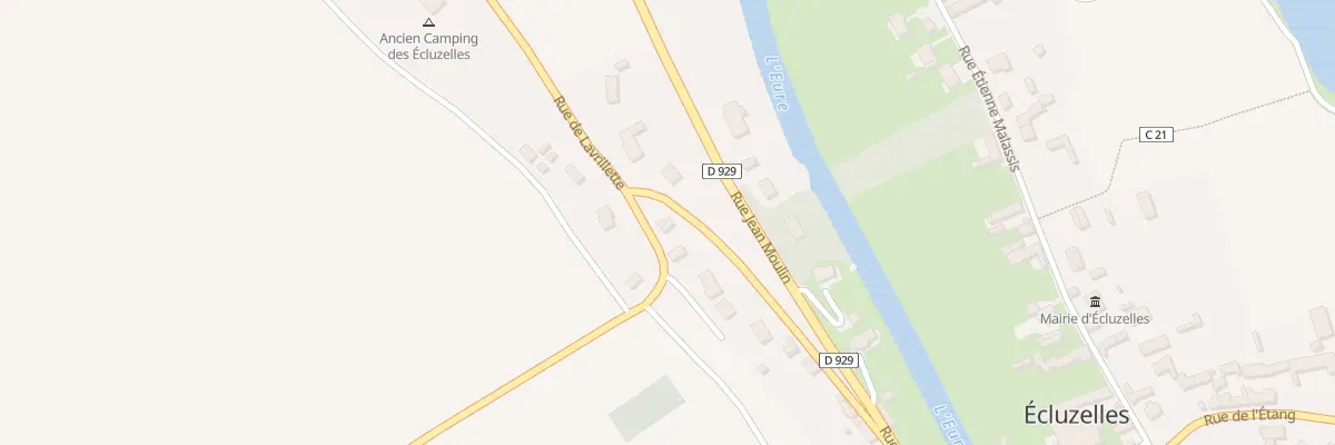 Plan du 63 Ecluzelles à Écluzelles