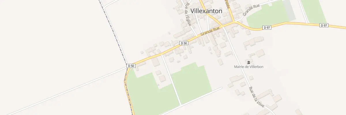 Plan du 17 Gr Grande Rue à Villexanton