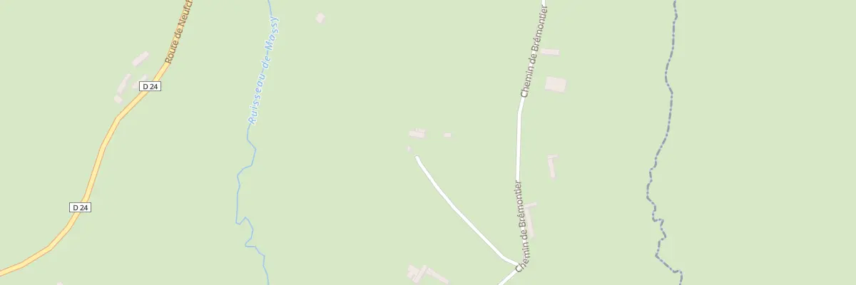 Plan du 86 Brémontier à Massy