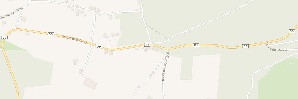 Plan du 2710 Rte de Pélacoy à Boissières
