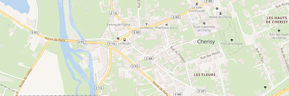 Plan du 3 Rue Victor Hugo à Cherisy