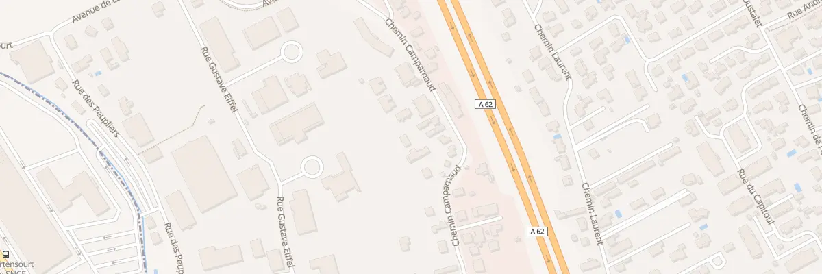 Plan du 25B Che Camparnaud à Aucamville
