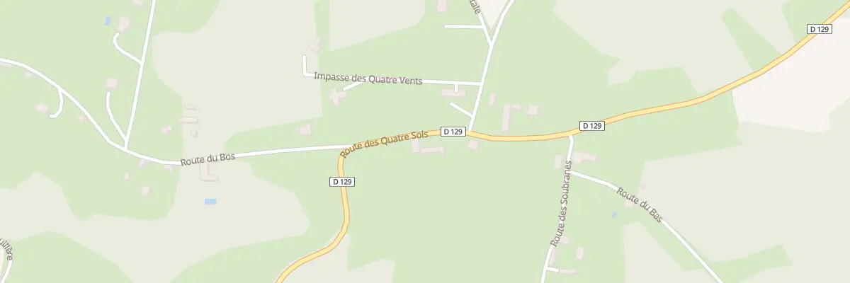 Plan du 450 Rte des Quatre Sols à Rouffilhac