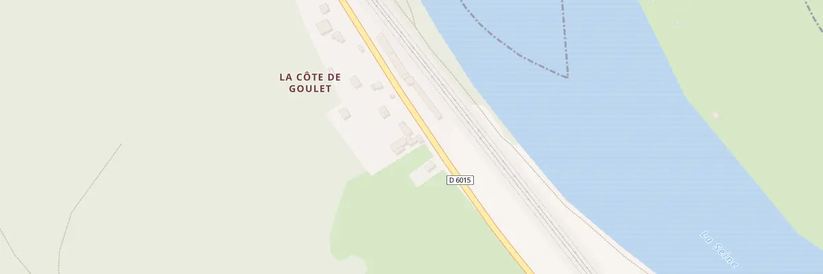 Plan du 8 Rte de Rouen le Goulet à La Chapelle-Longueville