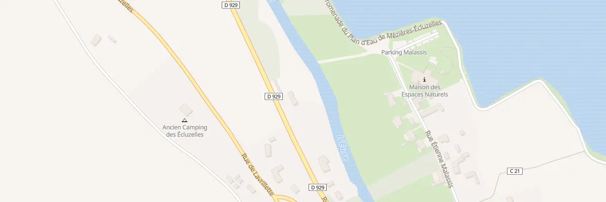 Plan du 28 Rue Jean Moulin à Écluzelles