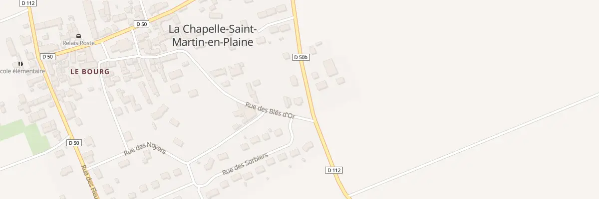 Plan du 23 Rue des Blés d’Or à La Chapelle-Saint-Martin-en-Plaine