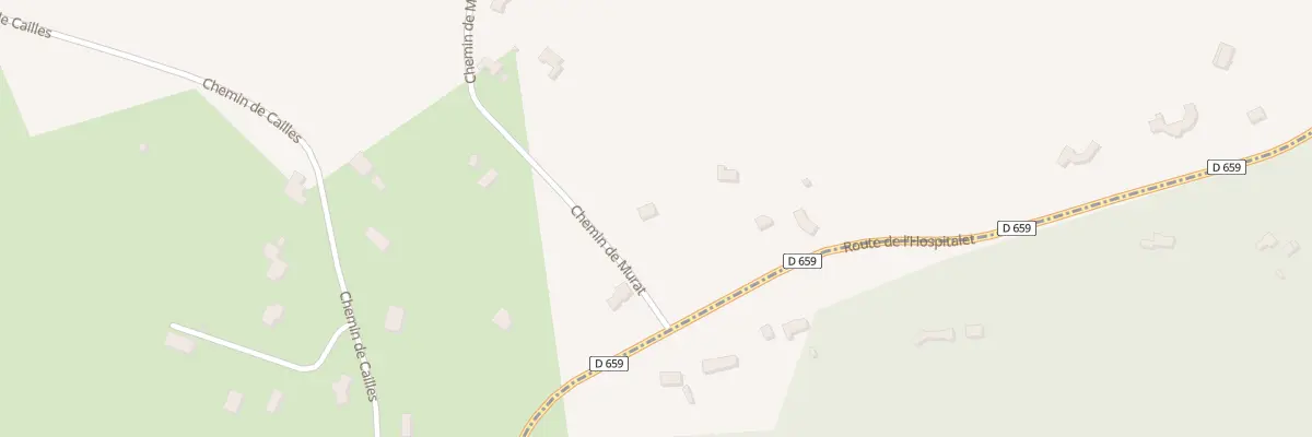 Plan du 1484 Rte de l’Hospitalet à Labastide-Marnhac