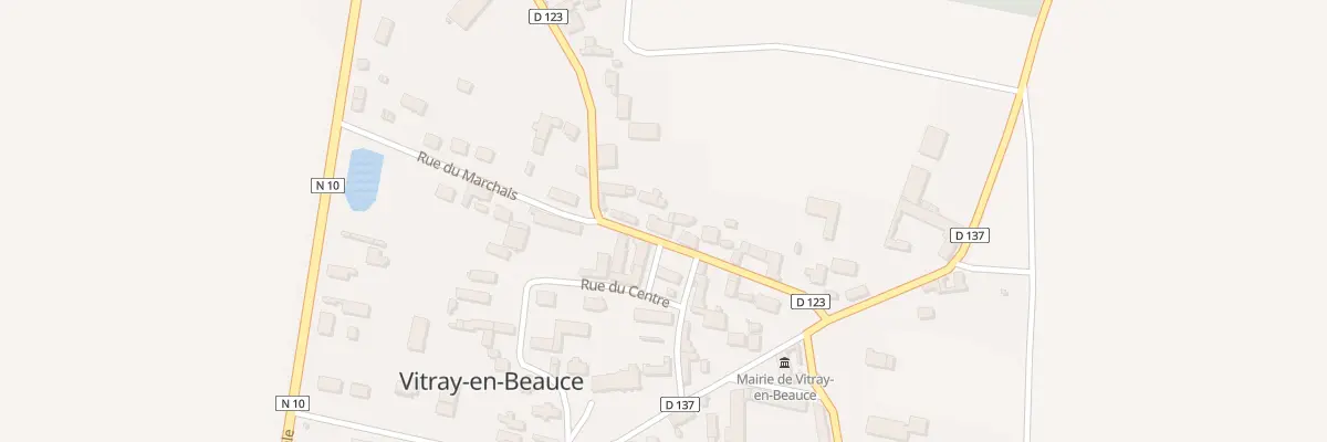 Plan du 12 Rue de Chartres à Vitray-en-Beauce