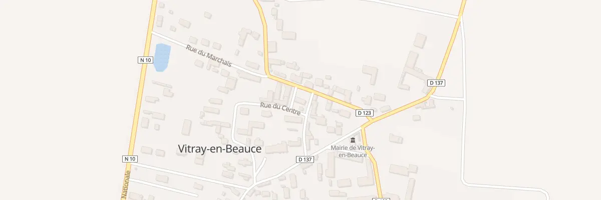 Plan du 4 Rue du Centre à Vitray-en-Beauce