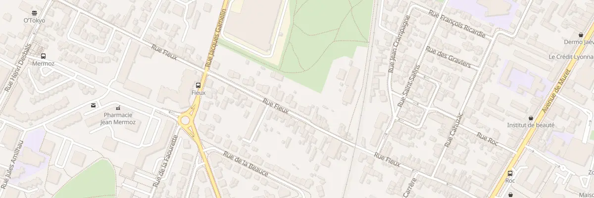 Plan du 64 Rue Fieux à Toulouse