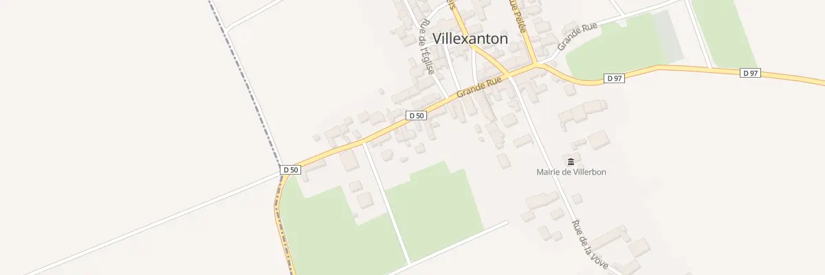 Plan du 13 Grande Rue à Villexanton