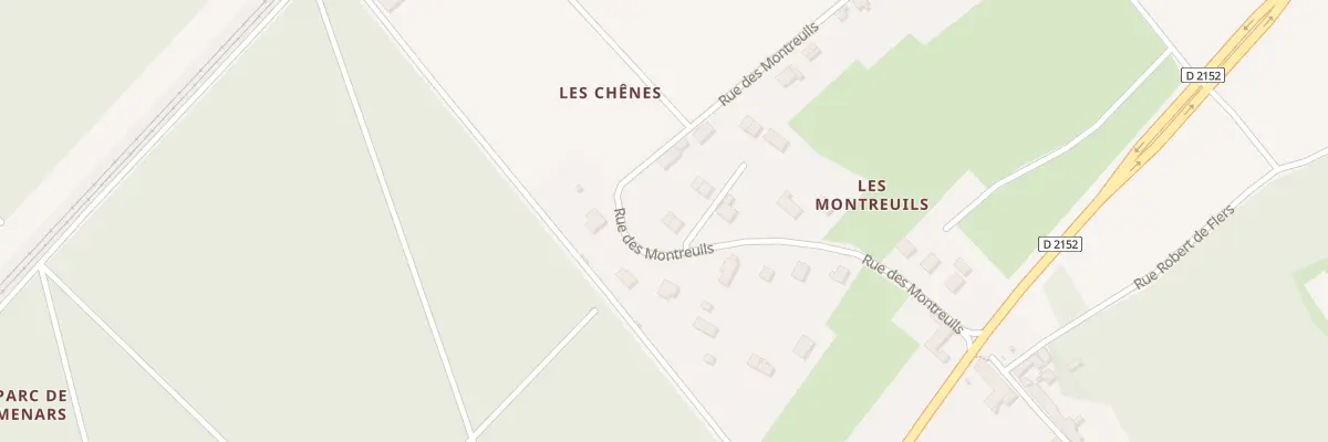 Plan du 15 Rue des Montreuils à Cour-sur-Loire